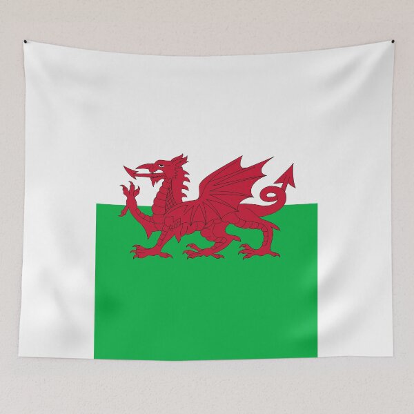 Item preview, Wales Vertical Flag Welsh Dragon Heritage designed and sold by NTGUILTY.