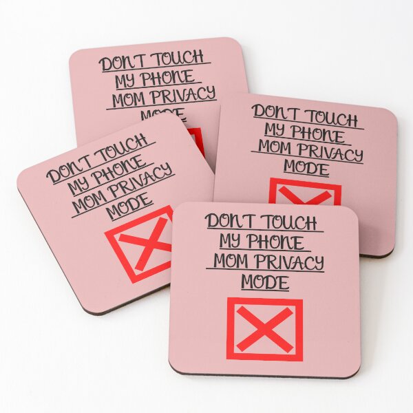 Item preview, Don't Touch My Phone – Mom Privacy Mode Funny Mom Life Design designed and sold by Yassine SEBA.