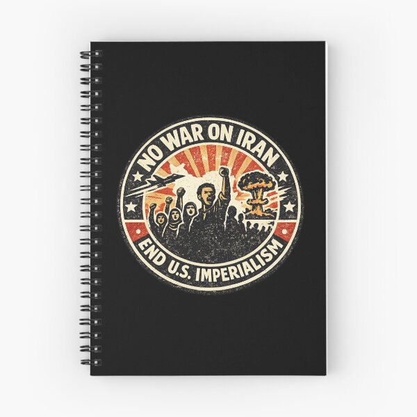 Item preview, No War on Iran - End U.S. Imperialism designed and sold by DIRTYDUNNZ.