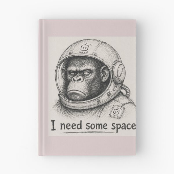 Item preview, Monkey in Astronaut suit  designed and sold by LuluLeb.