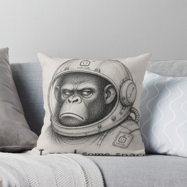 Item preview, Monkey in Astronaut suit  designed and sold by LuluLeb.