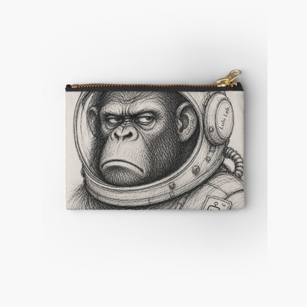 Item preview, Monkey in Astronaut suit  designed and sold by LuluLeb.