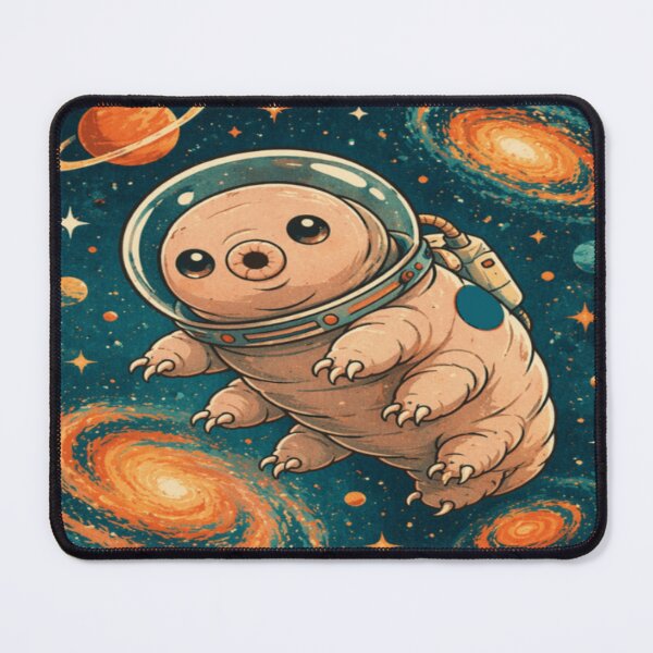 Item preview, Tardigrade Astronaut In Space | Water Bear Retro Cosmic Science Gift designed and sold by ArtFreshStudio.