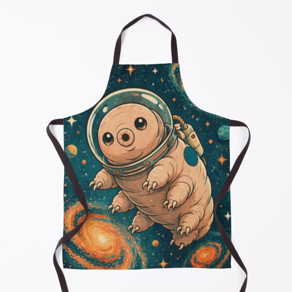 Item preview, Tardigrade Astronaut In Space | Water Bear Retro Cosmic Science Gift designed and sold by ArtFreshStudio.