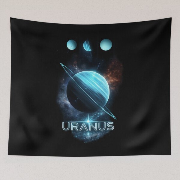 Item preview, Uranus Planet Galaxy Art | Cosmic Space Astronomy Design designed and sold by CatLovers Studio.