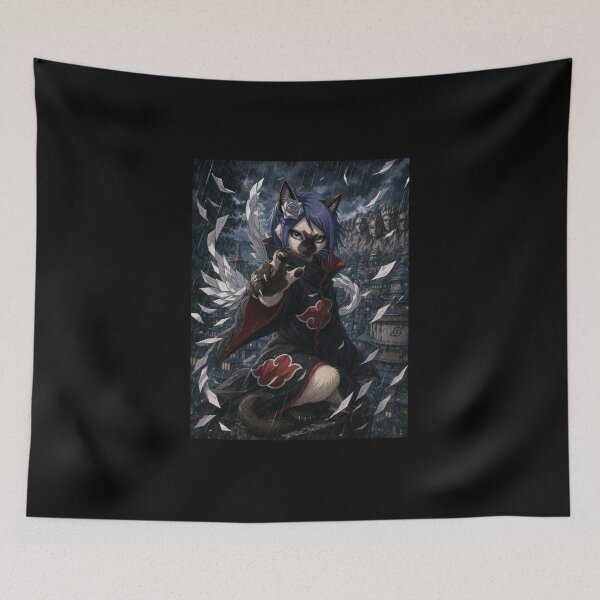 Item preview, Dark Ninja Cat Anime Style Rogue Warrior Design designed and sold by VibeFactoryOfc.