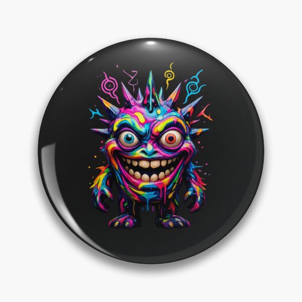 Item preview, Neon Chaos Monster Street Art Madness designed and sold by ArtComixHaven.