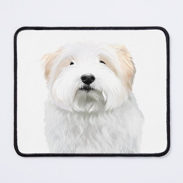Item preview, Cute Puppy - Fluffy White Bichon Frise Art designed and sold by katemaxi.