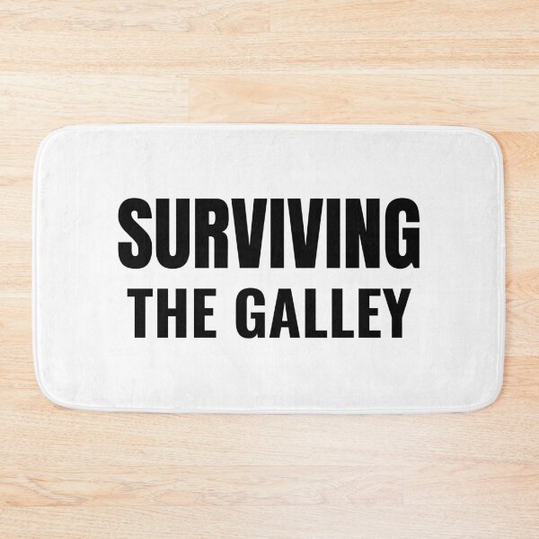 Item preview, Surviving the Galley (Black) designed and sold by ShipCrewNation.