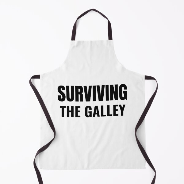 Item preview, Surviving the Galley (Black) designed and sold by ShipCrewNation.