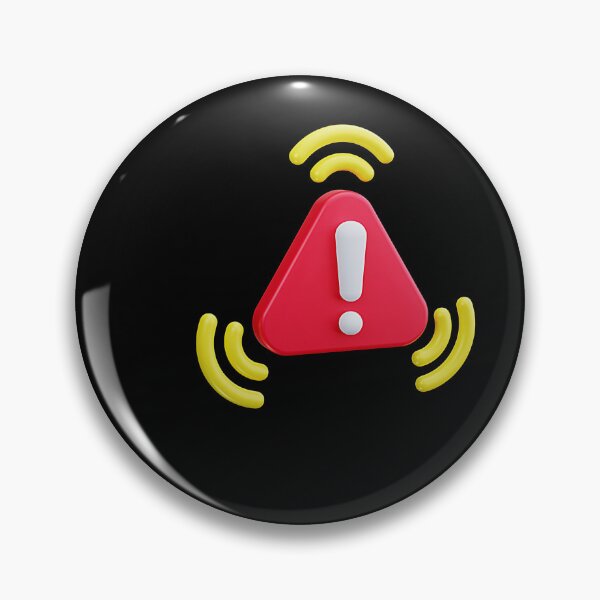 Item preview, 3D Emergency Alert and Hazard Warning Symbol designed and sold by Creatby7030.