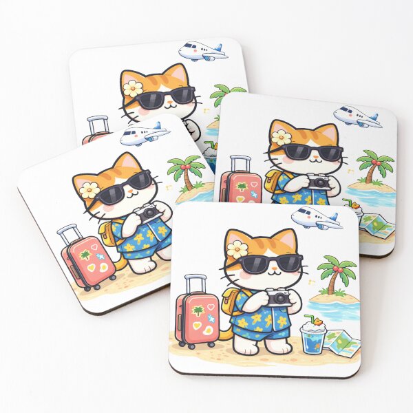 Item preview, Tourist Cat with Camera designed and sold by Halcyonity.