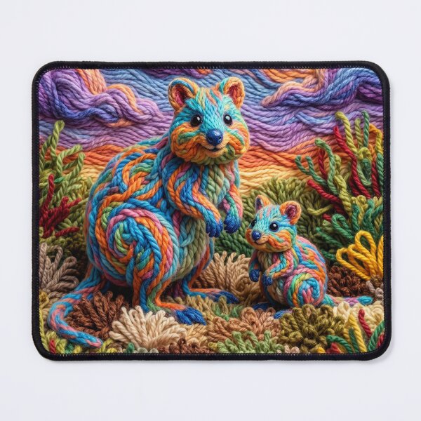 Item preview, Yarn Quokka and Yarn Joey designed and sold by Tridentulus.