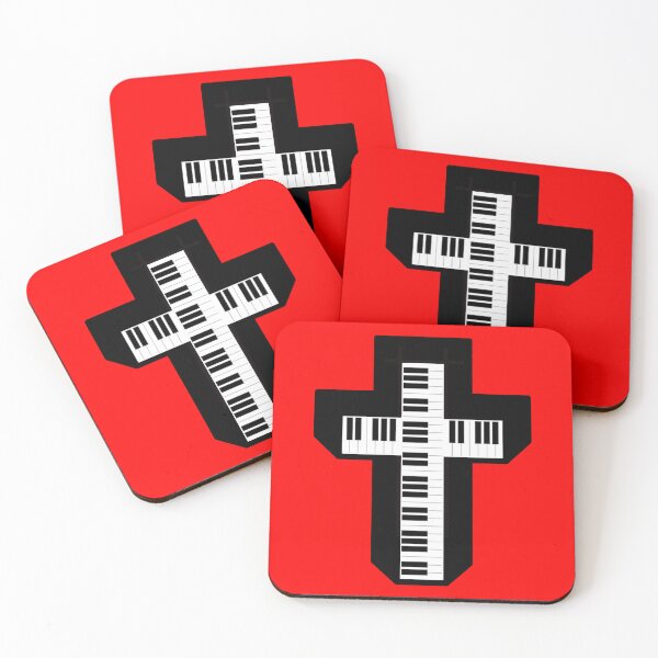Item preview, Piano Keyboard Cross designed and sold by Bob4rt.
