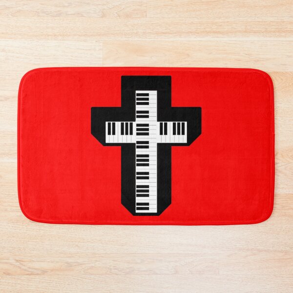 Item preview, Piano Keyboard Cross designed and sold by Bob4rt.
