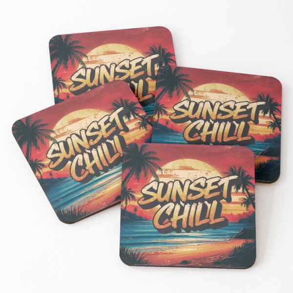 Item preview, Sunset Chill designed and sold by Monkeysalad.