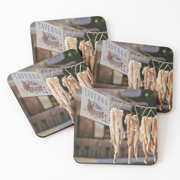 Item preview, Octopus Drying Gytheio Greece designed and sold by PhotoArt by Joan Carroll.