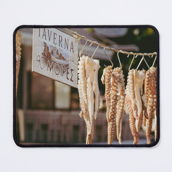 Item preview, Octopus Drying Gytheio Greece designed and sold by PhotoArt by Joan Carroll.