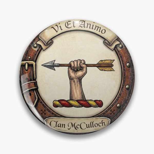 Item preview, Clan McCulloch Crest designed and sold by BagTown Clans.
