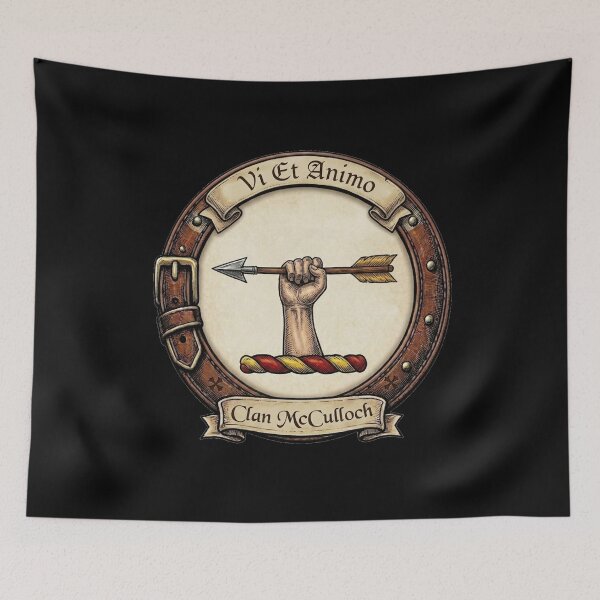 Item preview, Clan McCulloch Crest designed and sold by BagTown Clans.