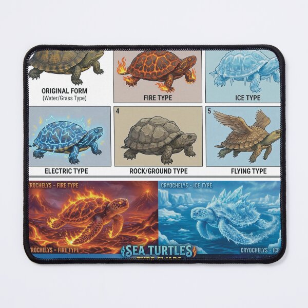 Item preview, The Elemental Turtle  designed and sold by Karen Persephone .
