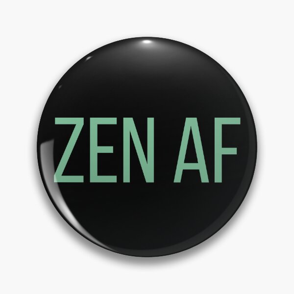 Item preview, Minimalist Zen AF Typography Design designed and sold by LekkieStudioArt.