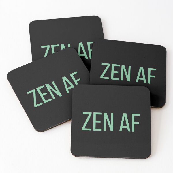 Item preview, Minimalist Zen AF Typography Design designed and sold by LekkieStudioArt.