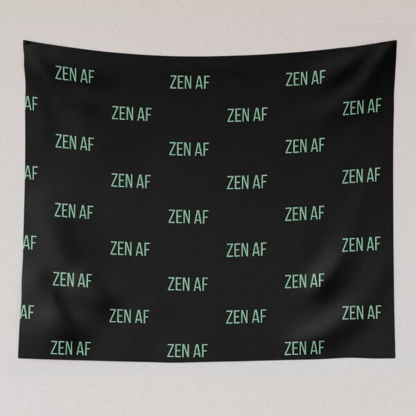 Item preview, Minimalist Zen AF Typography Design designed and sold by LekkieStudioArt.