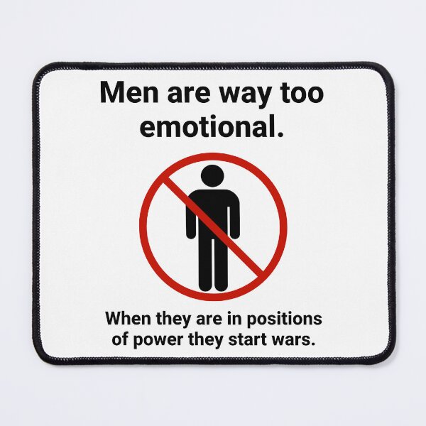 Item preview, Men are too emotional. designed and sold by Rachel the Artist .