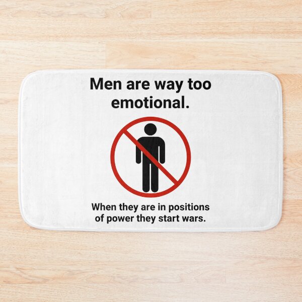 Item preview, Men are too emotional. designed and sold by Rachel the Artist .