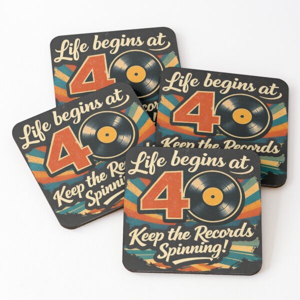 Item preview, Life begin at 40 designed and sold by Drago0607.