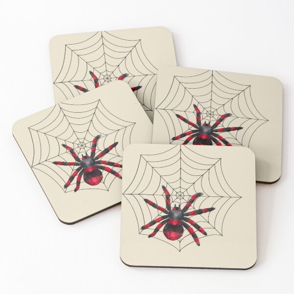 Item preview, Glowing Crimson Dark Gothic Spider  designed and sold by BetOova.