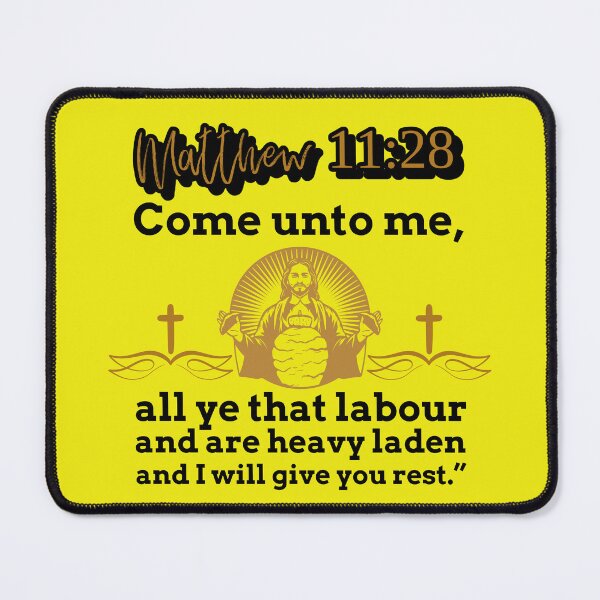 Item preview, Mathew 11:28 designed and sold by wordsoftruth1.