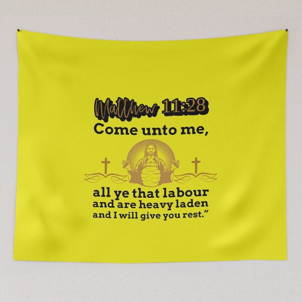 Item preview, Mathew 11:28 designed and sold by wordsoftruth1.