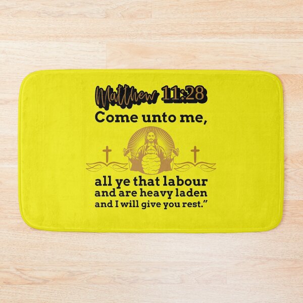 Item preview, Mathew 11:28 designed and sold by wordsoftruth1.
