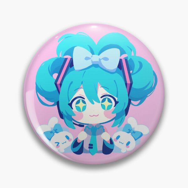 Item preview, Hatsune Miku cute companions Cinnamoroll designed and sold by loveiscosmic.