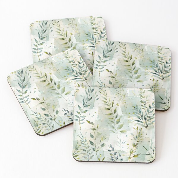 Item preview, Soft Sage Botanical Fragment – Calm Watercolor Greenery designed and sold by Calmersion Life.