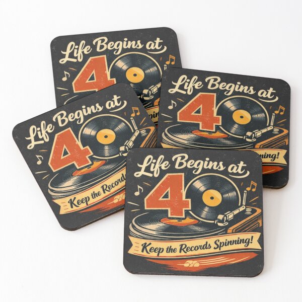 Item preview, Life begin at 40 designed and sold by Drago0607.