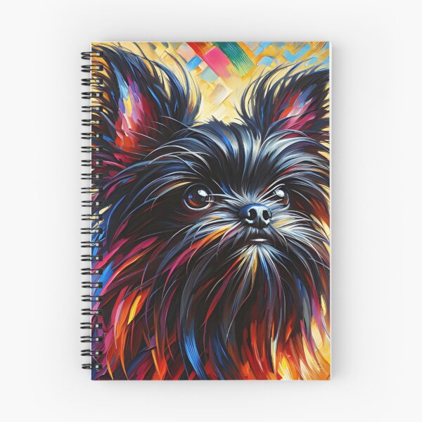 Item preview, Black Affenpinscher Acrylic Art Monkey Dog Portrait designed and sold by Puppy Puzzles Plus.