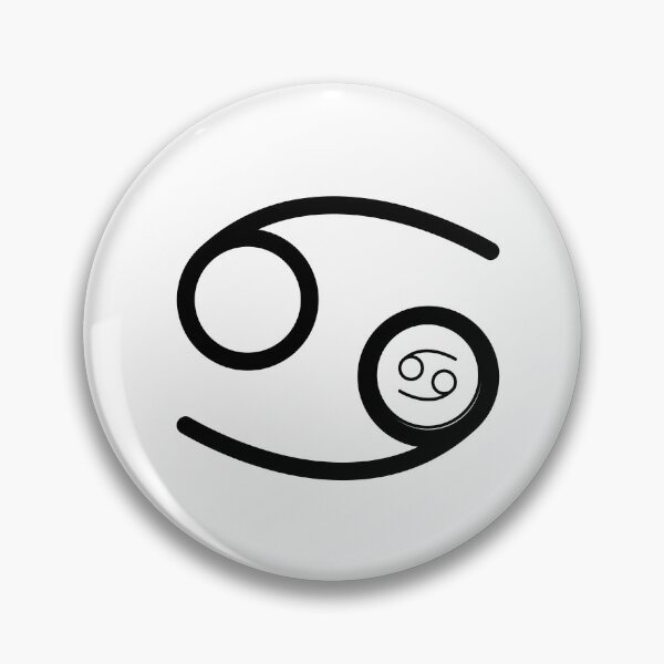 Artikelvorschau, minimalistisches Design für das Sternzeichen Krebs (Astrologie) entworfen und verkauft von Aalia-369.