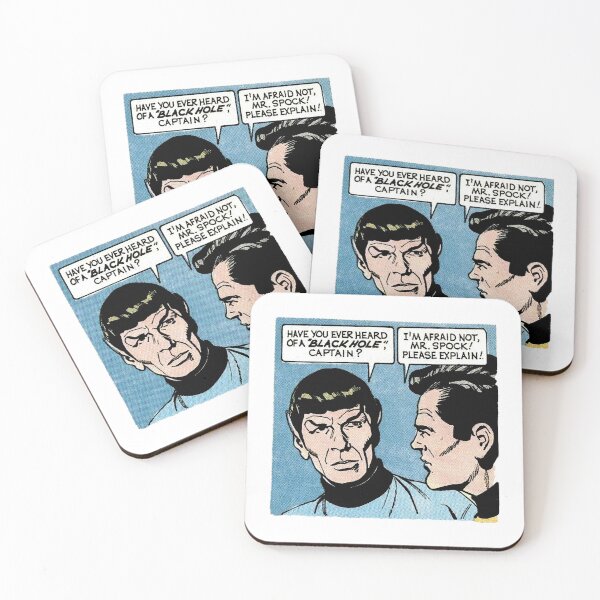 Item preview, Spock Explains A Black Hole designed and sold by The Common Tee.
