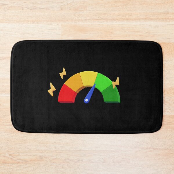 Item preview, 3D Speedometer Icon with Lightning Bolts - Performance and Speed Concept designed and sold by Creatby7030.
