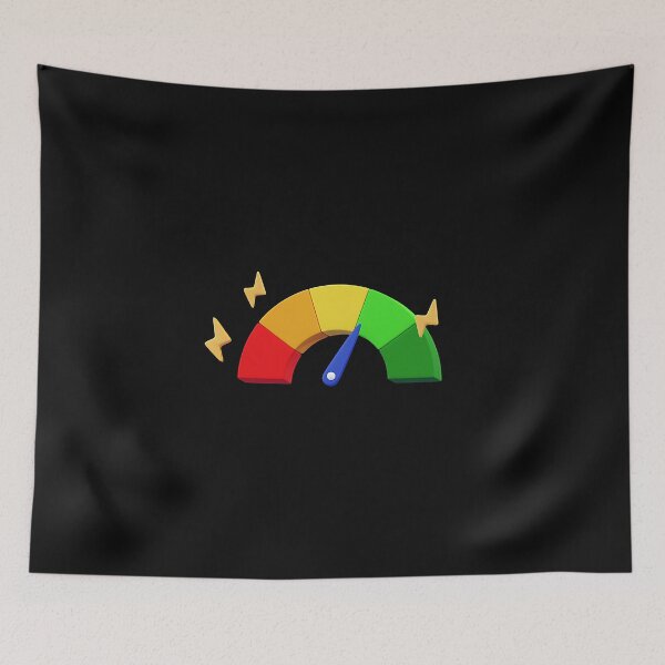 Item preview, 3D Speedometer Icon with Lightning Bolts - Performance and Speed Concept designed and sold by Creatby7030.