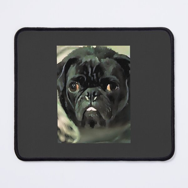 Item preview, Black pug designed and sold by Jabbathepug.