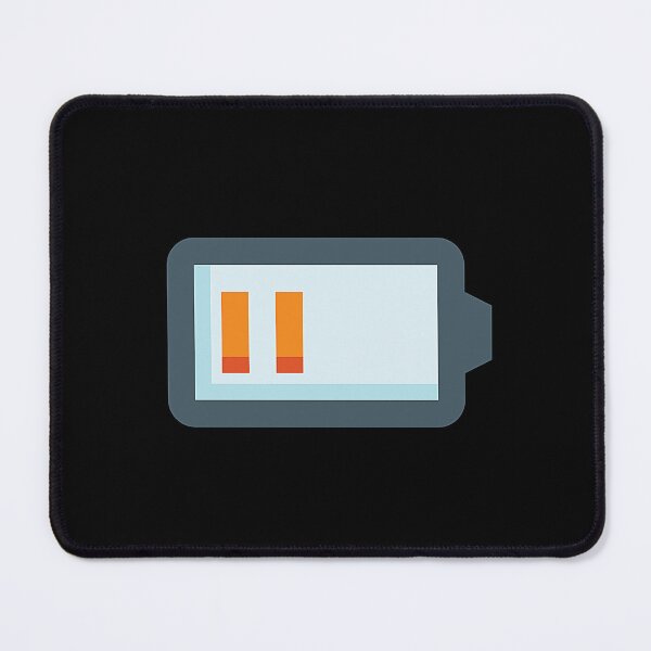 Item preview, Minimalist Low Battery Level Icon - Energy and Power Status designed and sold by Creatby7030.