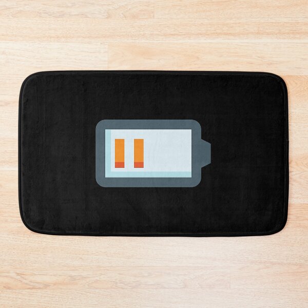 Item preview, Minimalist Low Battery Level Icon - Energy and Power Status designed and sold by Creatby7030.