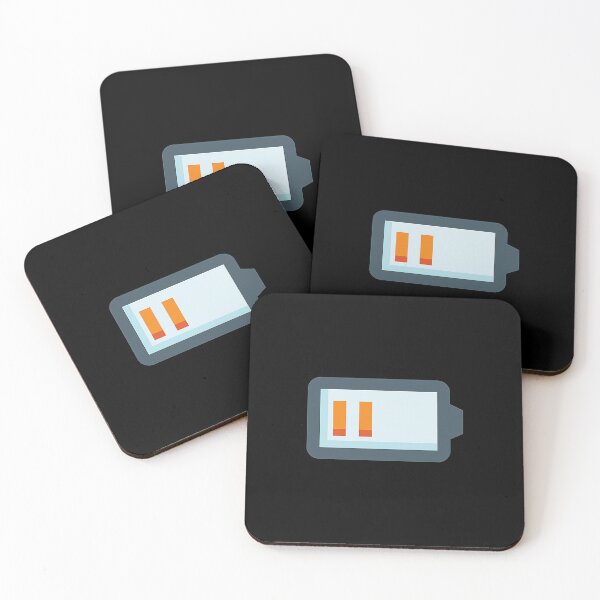 Item preview, Minimalist Low Battery Level Icon - Energy and Power Status designed and sold by Creatby7030.