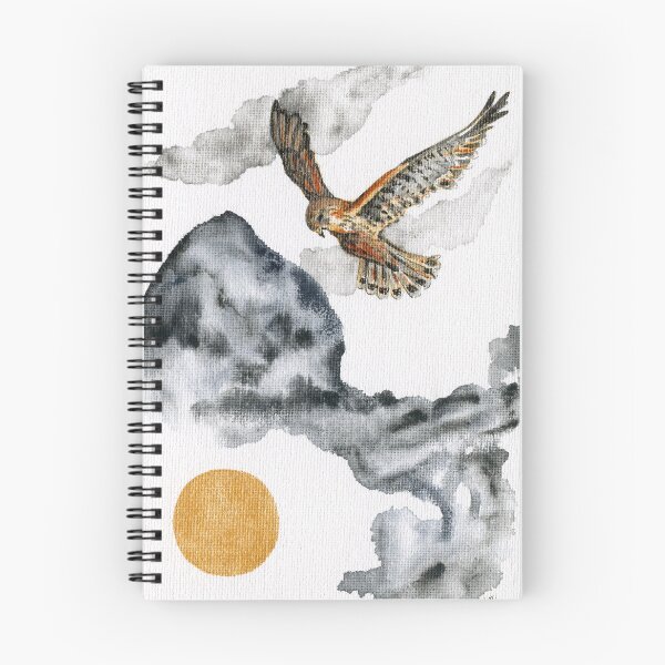 Item preview, Summit Soar - Eagle over Mountain Watercolour Abstract Art designed and sold by Cass Harker Studio.