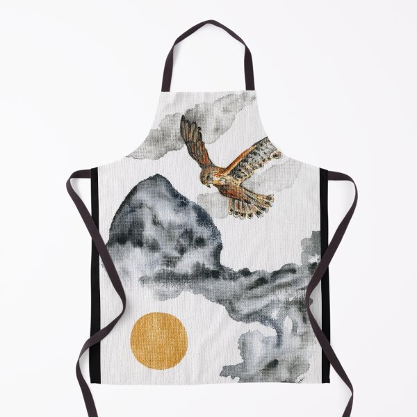 Item preview, Summit Soar - Eagle over Mountain Watercolour Abstract Art designed and sold by Cass Harker Studio.