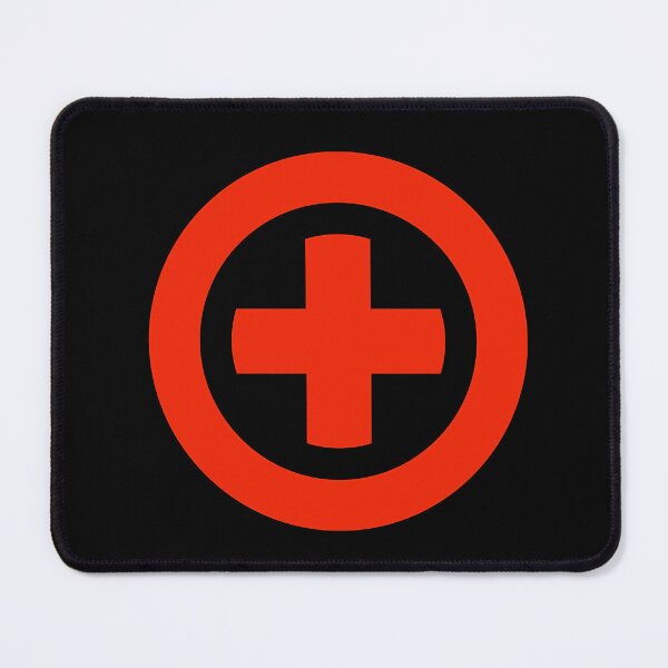Item preview, Red Medical Cross in Circle - Health and First Aid Symbol designed and sold by Creatby7030.